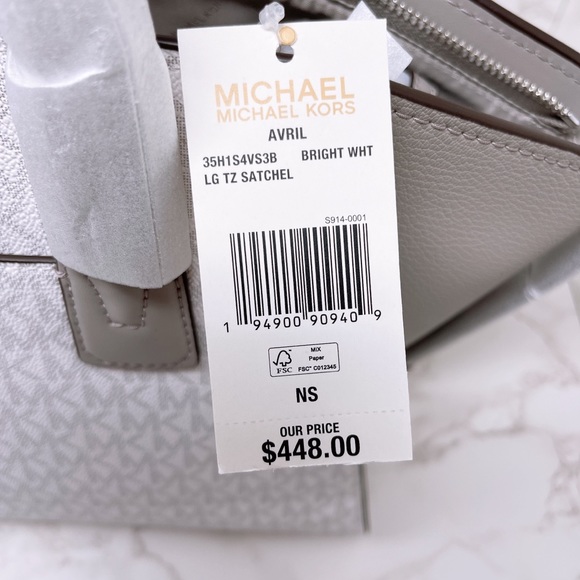 Michael Kors Avril Large Satchel and Wallet - Picture 9 of 16